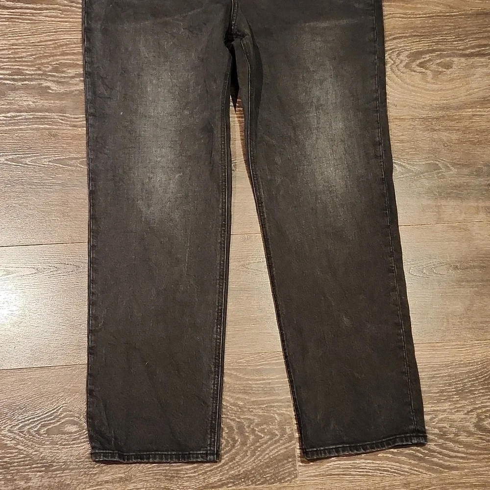 ❤️ J CREW 90s MID-RISE CLASSIC STRAIGHT JEANS, CHARCOAL WASH, 12 (31)